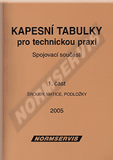 Publikation  Kapesní tabulky pro technickou praxi. Spojovací součásti - část 1. Šrouby, matice, podložky 1.1.2005 Ansicht