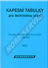 Publikation  Kapesní tabulky pro technickou praxi. Značky neželezných kovových materiálů 1.1.2005 Ansicht