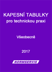 Publikation  Kapesní tabulky pro technickou praxi - Všeobecně 2017 1.9.2017 Ansicht