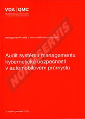 Ansicht  Audit systému managementu kybernetické bezpečnosti v automobilovém průmyslu - 1. vydání 1.12.2021