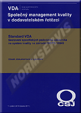 Publikation  Společný management kvality v dodavatelském řetězci. Standard VDA - Sestavení specifických požadavků zákazníka na systém kvality na základě ISO/TS 16949 1.2.2011 Ansicht
