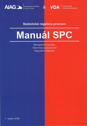 Publikation  Statistická regulace procesu. Manuál SPC. Management procesu. Výkonnost a způsobilost. Regulační diagramy. 1. vydání 2026 1.10.2026 Ansicht