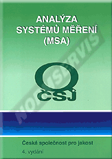 Publikation  MSA - Analýza systémů měření - 4. vydání 1.7.2011 Ansicht