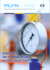 Ansicht  PLYN/GAS Odborný časopis pro plynárenství s tradicí od roku 1921. 2/2022 Investice do plynárenské infrastruktury 1.6.2022