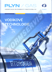Publikation  PLYN/GAS Odborný časopis pro plynárenství s tradicí od roku 1921. 3/2022 Vodíkové technologie 1.9.2022 Ansicht
