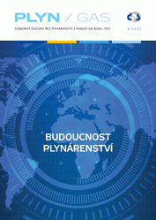 Ansicht  PLYN/GAS Odborný časopis pro plynárenství s tradicí od roku 1921. 4/2023 Budoucnost plynárenství 1.12.2023
