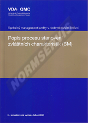 Publikation  Společný management kvality v dodavatelském řetězci. Popis procesu stanovení zvláštních charakteristik (BM) - 2. vydání 1.1.2022 Ansicht