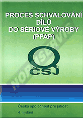 Ansicht  PPAP - Proces schvalování dílů do sériové výroby - 4. vydání 1.3.2006