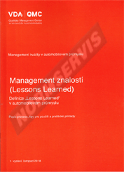 Publikation  VDA - Management znalostí (Lessons Learned). Definice 