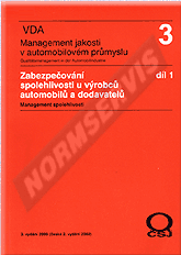 Publikation  VDA 3.1 - Zabezpečení spolehlivosti u výrobců automobilů a dodavatelů - 3. vydání. 1.1.2002 Ansicht