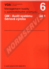 Ansicht  VDA 6.1 - QM - Audit systému. Sériová výroba - 5. vydání 1.10.2017