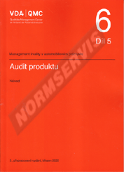 Publikation  VDA 6.5 - Audit produktu. Návod - 3. vydání 1.9.2020 Ansicht