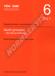 Ansicht  VDA 6.7 - Audit procesu - Výrobní prostředky - Proces realizace produktu / Kusová výroba. 3. vydání 1.6.2021