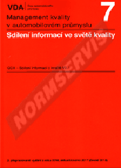 Publikation  VDA 7 - Sdílení informací ve světě kvality - 2. vydání 1.4.2018 Ansicht